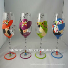 haonai mouth blown products,handmade spanish wine glass